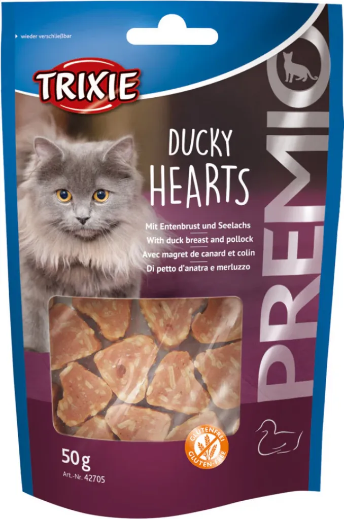 Premio Hearts mit Entenbrust & Seelachs